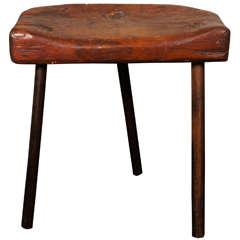 Early American Primitive Stool